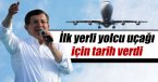 Başbakan ilk yerli yolcu uçağı için tarih verdi