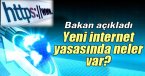 Bakan Elvan’dan internet yasası ile ilgili açıklama