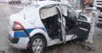 Malatya\'da Trafik Ekibinin Aracı Minibüsle Çarpıştı