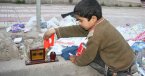 Suriyeli çocuğun Türk bayrağı aşkı