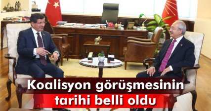 Davutoğlu-Kılıçdaroğlu görüşmesinin tarihini açıkladı