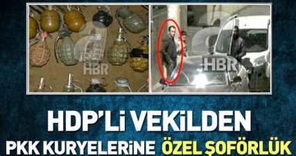 HDP'li vekil PKK'nın kuryesi mi?
