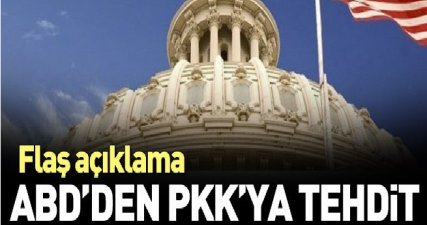 ABD'den PKK'ya: Terörü sonlandırın