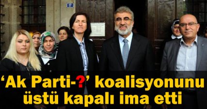Bakan Yıldız, Ak Parti- MHP koalisyonunu ima etti