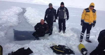 Buz Tutan Gölde Rekor Denemesi Hazırlıkları