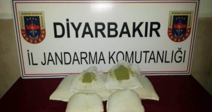 Diyarbakır'da 19 Kilogram Esrar Ele Geçirildi