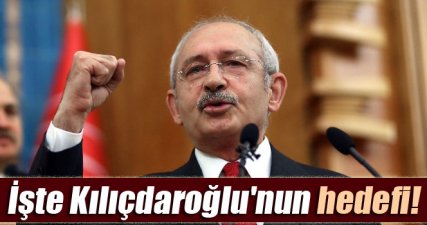Kılıçdaroğlu: 'Bizim hedefimiz tek başına iktidar olmaktır'