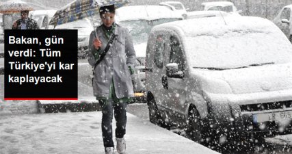 Çarşamba Günü Türkiye'yi Kar Kaplayacak