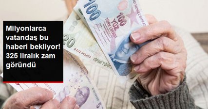 Temmuz'da SSK ve Bağ-Kur Emeklilerine 325 Liraya Kadar Zam Yapılacak